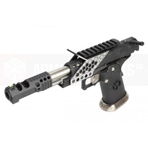 AW Custom HX2402 "Wind Velocity" IPSC Gas Blowback Airsoft Pistol (Black)-Pistols-Crown Airsoft