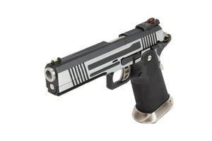 AW Custom Split Frame Hi-Capa Competition Grade Gas Blowback Airsoft Pistol - Two-Tone HX1001-Pistols-Crown Airsoft