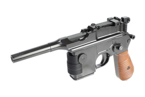 AW Custom Limited Edition Custom Mauser Broom Handle with Scope-Pistols-Crown Airsoft