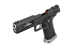 AW Custom Split Frame Hi-Capa Competition Grade Gas Blowback Airsoft Pistol - Two-Tone HX1002-Pistols-Crown Airsoft