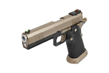 AW Custom Split Frame Hi-Capa Competition Grade Gas Blowback Airsoft Pistol - Two-Tone HX1003-Pistols-Crown Airsoft