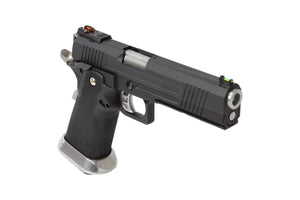 AW Custom Split Frame Hi-Capa Competition Grade Gas Blowback Airsoft Pistol - Two-Tone HX1002-Pistols-Crown Airsoft