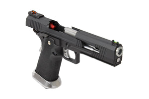 AW Custom Split Frame Hi-Capa Competition Grade Gas Blowback Airsoft Pistol - Two-Tone HX1002-Pistols-Crown Airsoft