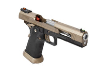 AW Custom Split Frame Hi-Capa Competition Grade Gas Blowback Airsoft Pistol - Two-Tone HX1003-Pistols-Crown Airsoft