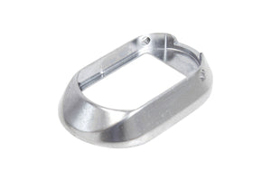 AW Custom HX Flared Extended Magwell Silver-Parts-Crown Airsoft
