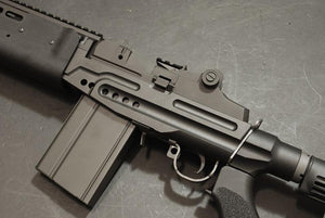 WE Tech MK14 MOD 1 EBR GBBR(Black)-Rifles-Crown Airsoft