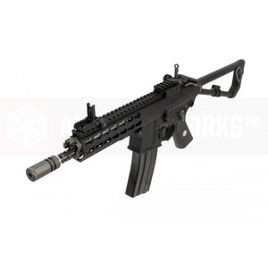 EMG Knights Armament Airsoft KAC PDW M2 8" GBB Rifle (Black / Tan)-Rifles-Crown Airsoft