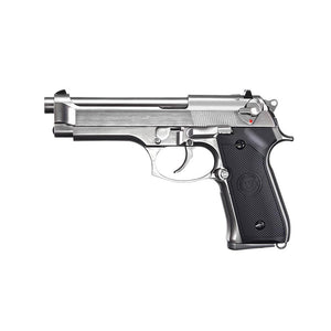 WE Tech M92 GBB Pistol (Gen 2, Silver) – CrownAirosoft