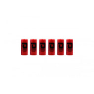 DOMINATOR™ 12 GAUGE GAS SHOTGUN SHELL HULLS(6 HULLS/UNIT - Red)-Accessories-Crown Airsoft
