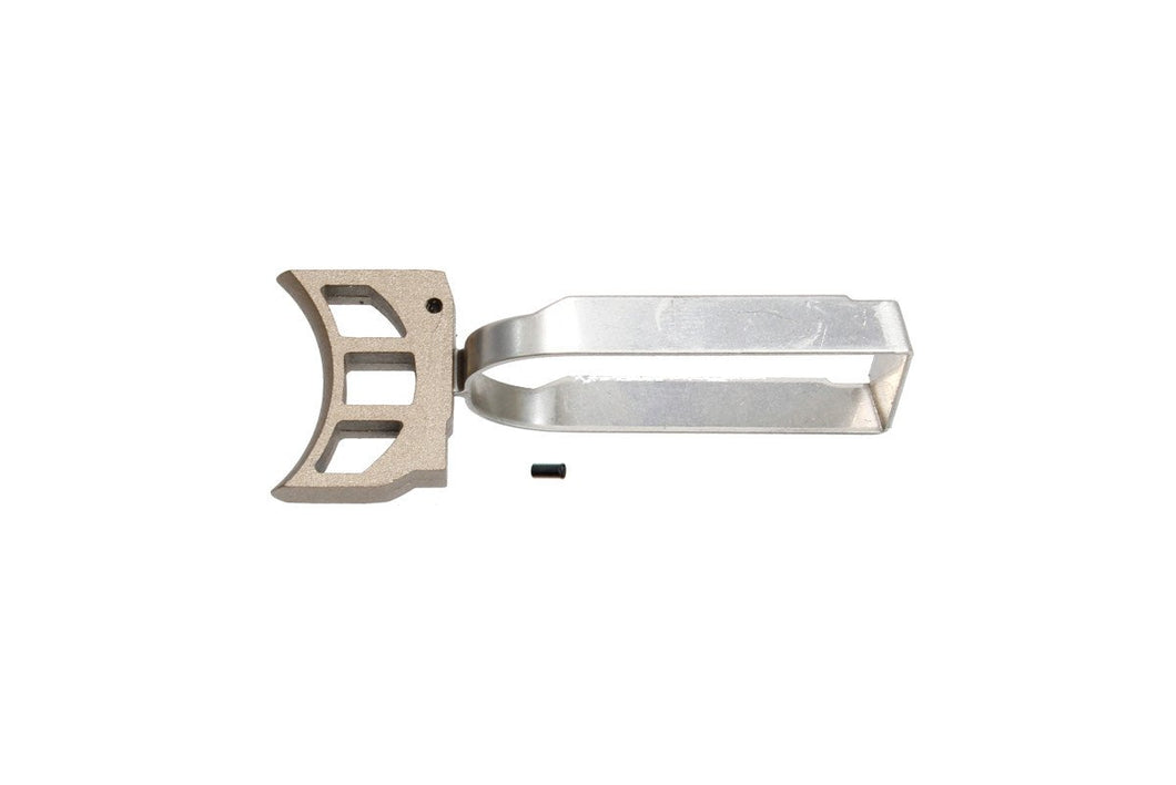 AW Custom HX10/HX11 Curved Trigger Kit (Tan)-Parts-Crown Airsoft