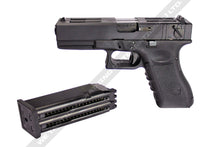 WE Tech Double Barrel G18C GBB Pistol (Black)-Pistols-Crown Airsoft