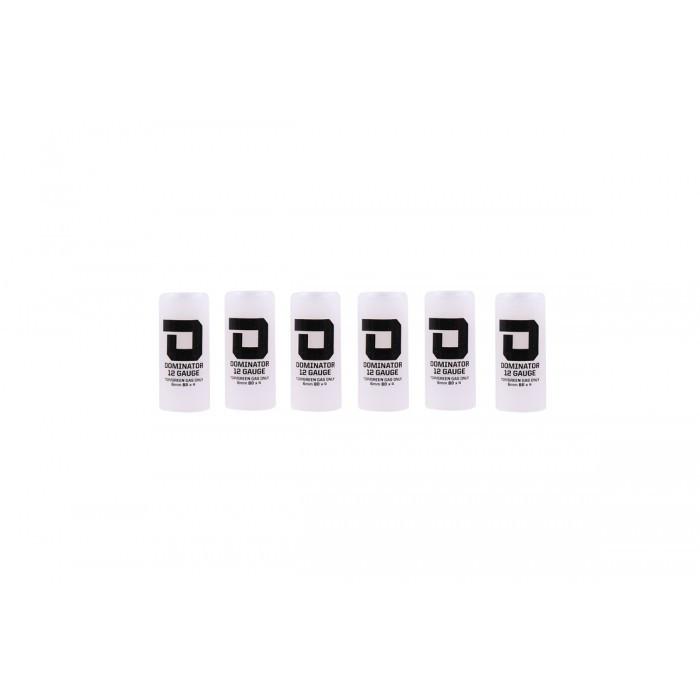 DOMINATOR™ 12 GAUGE GAS SHOTGUN SHELL HULLS(6 HULLS/UNIT - White)-Accessories-Crown Airsoft